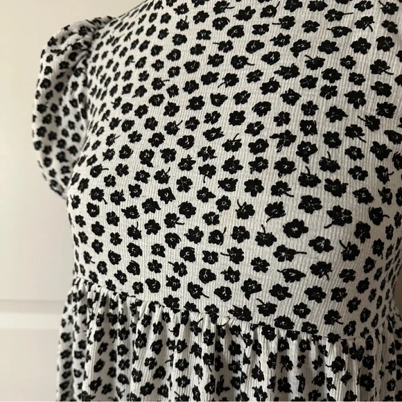 Ardene Floral Short Sleeve Dress - Picture 3 of 4